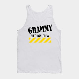 Grammy Birthday Crew Tank Top